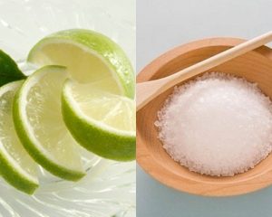 Muối kết hợp với chanh cũng trị được chứng hôi miệng