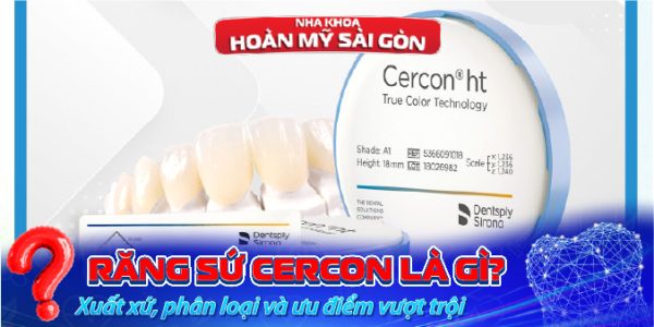 Răng sứ Cercon
