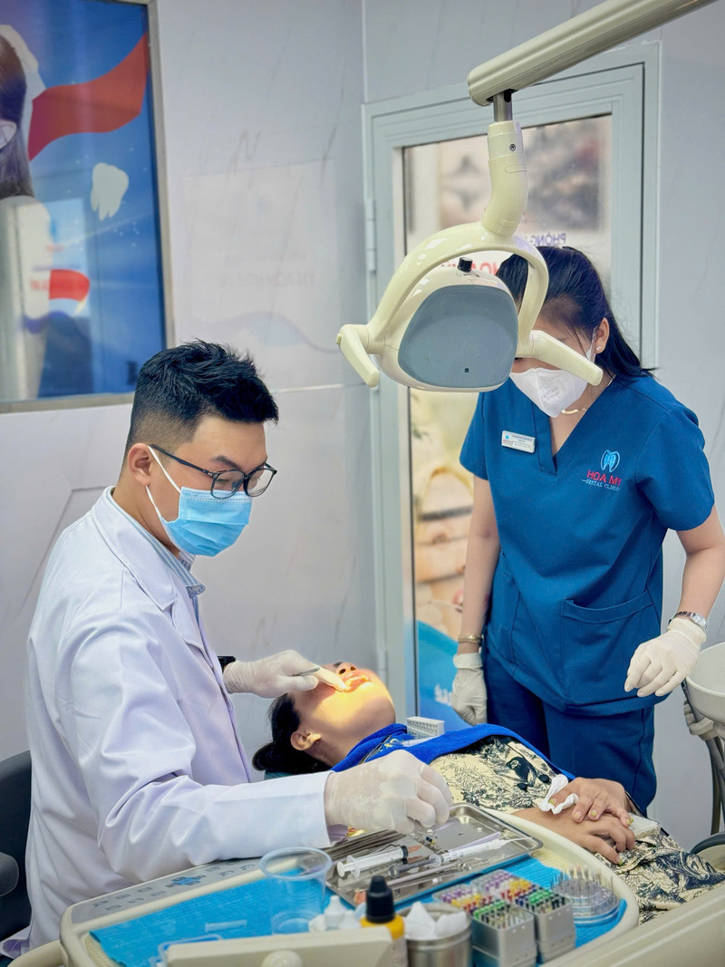 Nha khoa Cà Mau - Hoàn Mỹ Sài Gòn thực hiện điều trị theo tiêu chuẩn vô trùng